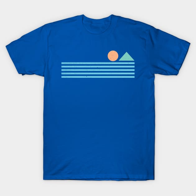 Retro sunrise T-Shirt by Vanphirst